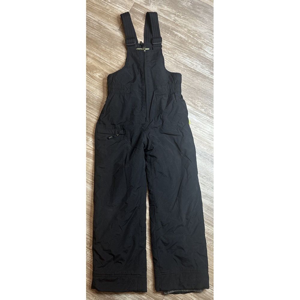 Exposure Project Kids Small Blair Black Snow‎ Bib Overalls Insulated Ski
